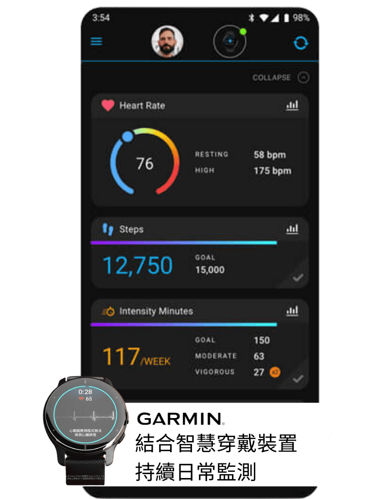 運動後用手錶查看心率恢復